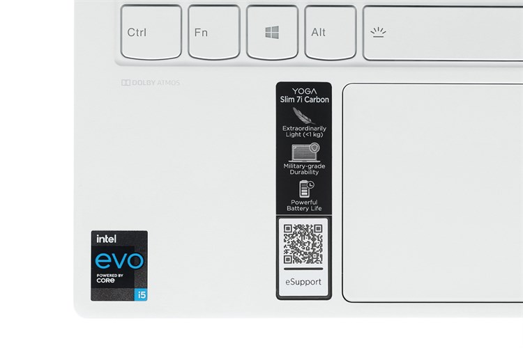 Laptop Lenovo Yoga Slim 7 Carbon 13ITL5 i5 1135G7/16GB/512GB/Win11 (82EV00AVVN) Màu Trắng