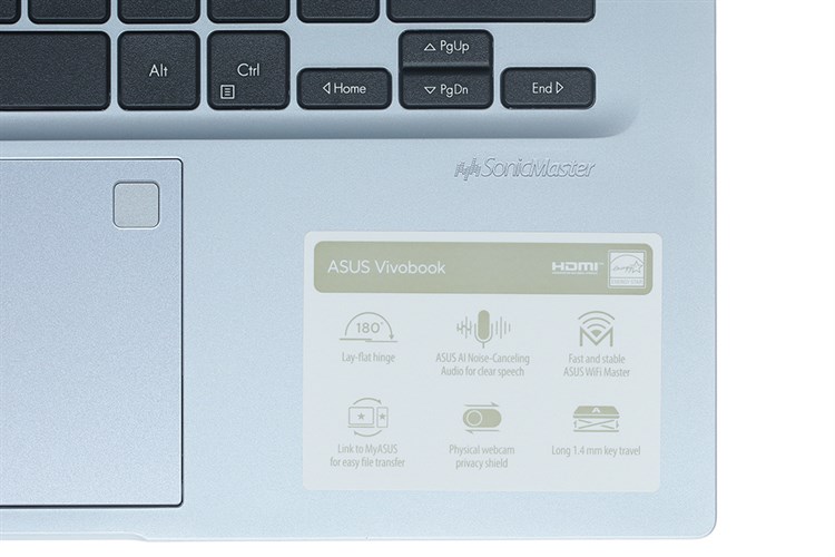 Laptop Asus Vivobook 14 X1402ZA i5 1240P/8GB/512GB/Win11 (EK083W) Màu Bạc