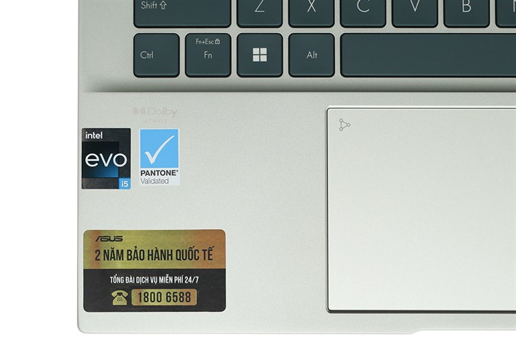 Laptop Asus Zenbook 14 OLED UX3402ZA i5 1240P/8GB/512GB/90Hz/Cáp/Túi/Win11 (KM220W) Màu Bạc