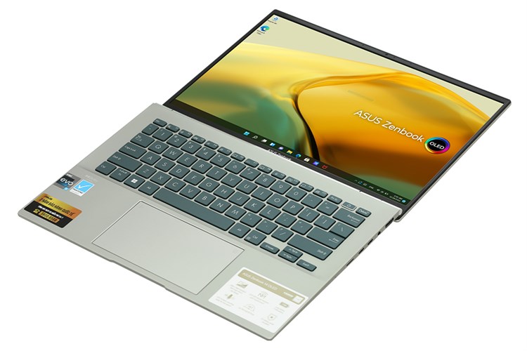 Laptop Asus Zenbook 14 OLED UX3402ZA i5 1240P/8GB/512GB/90Hz/Cáp/Túi/Win11 (KM220W) Màu Bạc