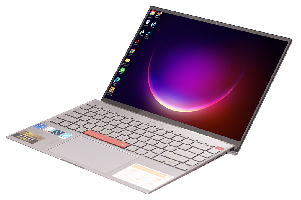 Laptop Asus Zenbook 14X OLED Space Edition UX5401ZAS i7 12700H/16GB/1TB/Cáp/Túi/Win11 (KN070W) Màu Xám