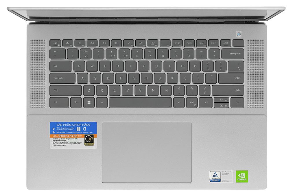 Laptop Dell Inspiron 16 5620 i5 1240P/16GB/512GB/2GB MX570/OfficeHS/Win11 (N6I5003W1) Màu Bạc