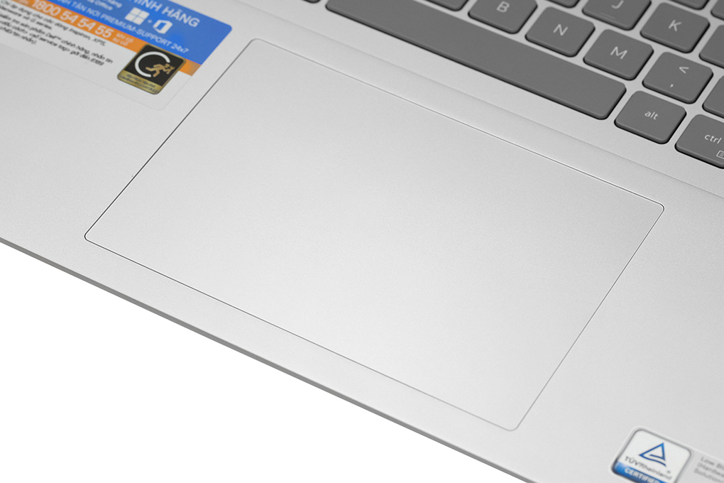 Laptop Dell Inspiron 16 5620 i5 1240P/16GB/512GB/2GB MX570/OfficeHS/Win11 (N6I5003W1) Màu Bạc
