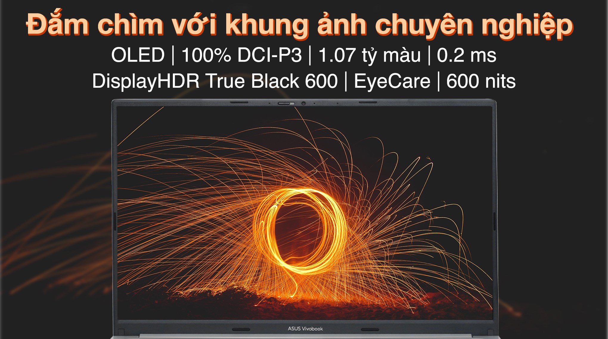 ASUS M3504YA: Ryzen 5 7530u/16G/512G SSD/15.6in FHD OLED/còn BH 16th ! - 3
