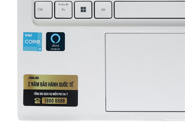 Laptop Asus VivoBook 15X OLED A1503ZA i3 1220P/8GB/256GB/Win11 (L1152W) Màu Bạc