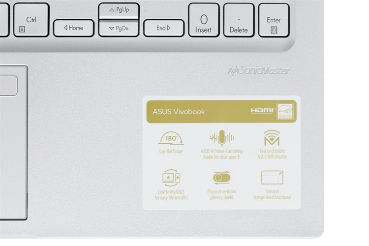 Laptop Asus VivoBook 15X OLED A1503ZA i3 1220P/8GB/256GB/Win11 (L1152W) Màu Bạc