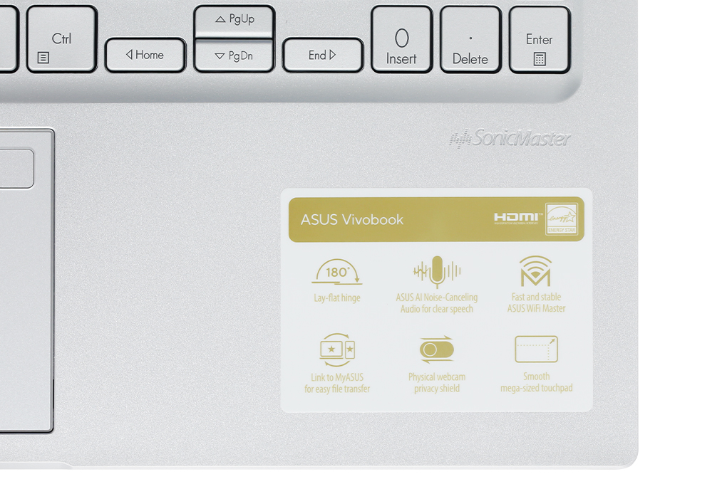Laptop Asus VivoBook 15X OLED A1503ZA i3 1220P/8GB/256GB/Win11 (L1152W) - 11