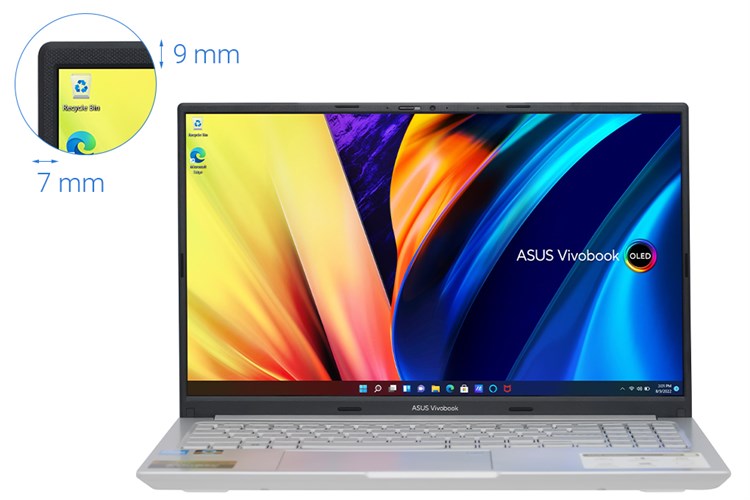 Laptop Asus VivoBook 15X OLED A1503ZA i3 1220P/8GB/256GB/Win11 (L1152W) Màu Bạc