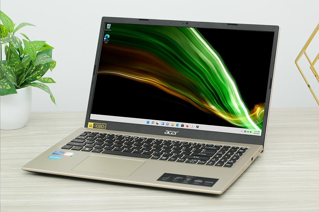 Laptop Acer Aspire 3 A315 58 54XF i5 1135G7/8GB/512GB/Win11 (NX.AM0SV.007) Màu Vàng