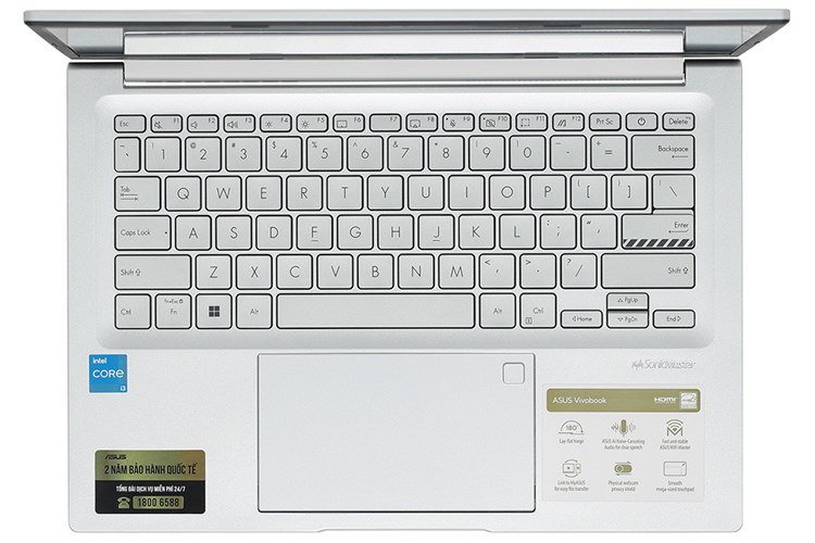 Laptop Asus Vivobook 14X A1403ZA i3 1220P/8GB/512GB/Win11 (LY143W) Màu Bạc