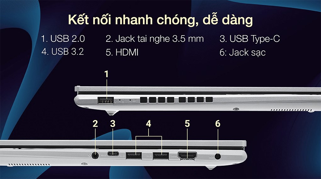 Laptop Asus Vivobook 14X OLED A1403ZA i5 12500H/8GB/512GB/Win11 (KM065W)