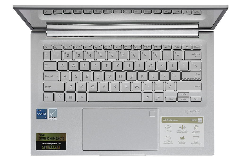 Laptop Asus Vivobook 14X OLED A1403ZA i5 12500H/8GB/512GB/Win11 (KM065W) Màu Bạc