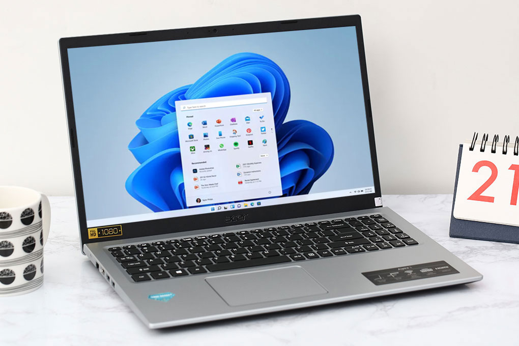 Laptop Acer Aspire 3 A315 58 787C i7 1165G7/8GB/512GB/Win11 (NX.ADDSV.00J) Màu Bạc