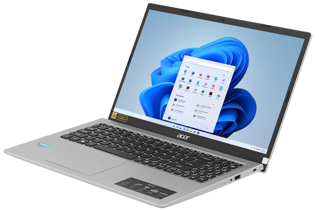 Laptop Acer Aspire 3 A315 58 787C i7 1165G7/8GB/512GB/Win11 (NX.ADDSV.00J) Màu Bạc