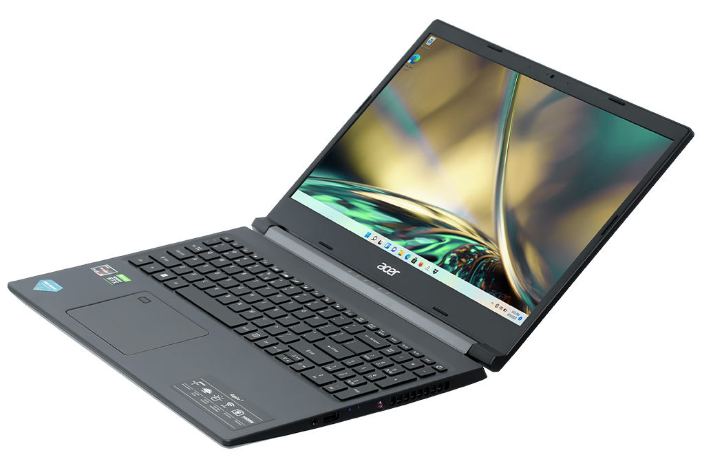 Laptop Acer Gaming Aspire 7 A715 43G R8GA R5 5625U/8GB/512GB/4GB RTX3050/144Hz/Win11 (NH.QHDSV.002) Màu Đen