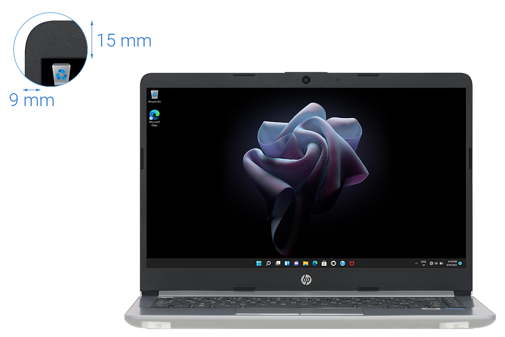 Laptop HP 240 G8 i3 1115G4/8GB/256GB/Win11 (6L1A1PA) Màu Bạc