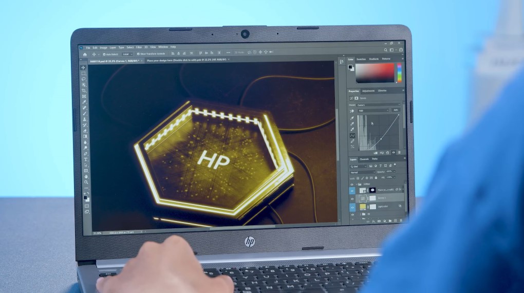 HP 240 G9 i5 (6L1Y2PA) - Thiết kế Photoshop