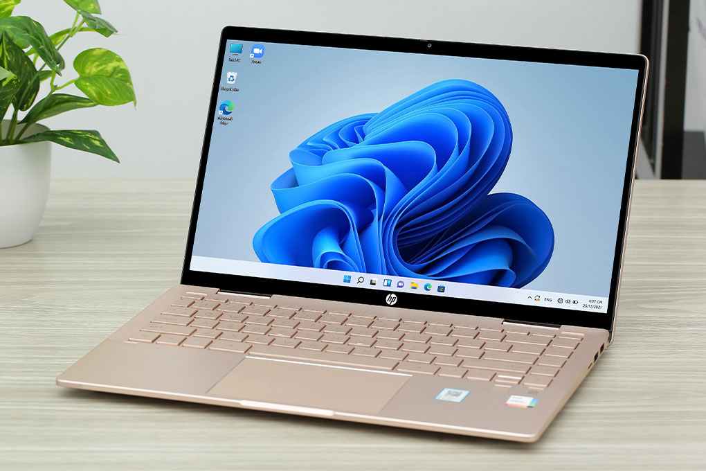 Laptop HP Pavilion X360 14 ek0056TU i5 1235U/8GB/512GB/Touch/Pen/Win11 (6L294PA) Màu Vàng