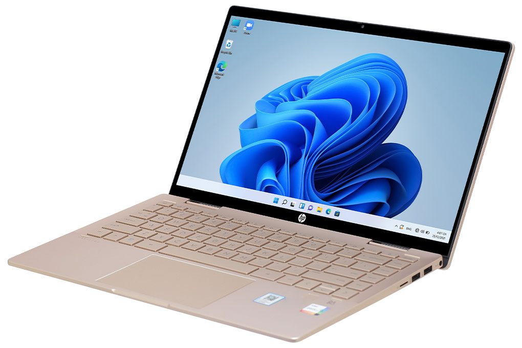 Laptop HP Pavilion X360 14 ek0056TU i5 1235U/8GB/512GB/Touch/Pen/Win11 (6L294PA) Màu Vàng