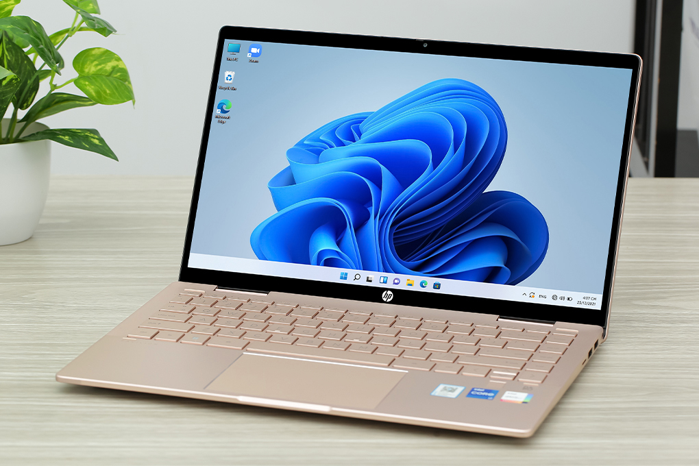 Laptop HP Pavilion X360 14 ek0055TU i7 1255U/16GB/512GB/Touch/Pen/Win11 (6L293PA) Màu Vàng