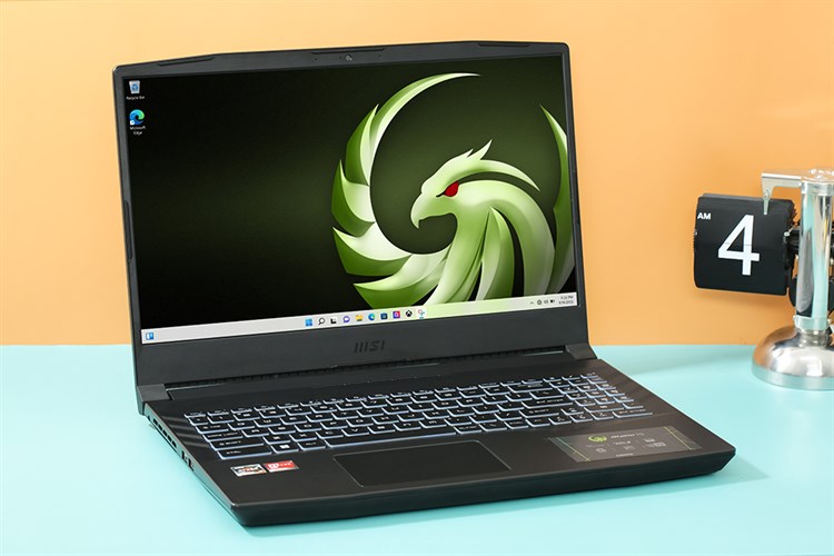 Laptop MSI Gaming Alpha 15 B5EEK R7 5800H/16GB/512GB/8GB RX6600M/144Hz/Balo/Chuột/Win11 (218VN) Màu Đen