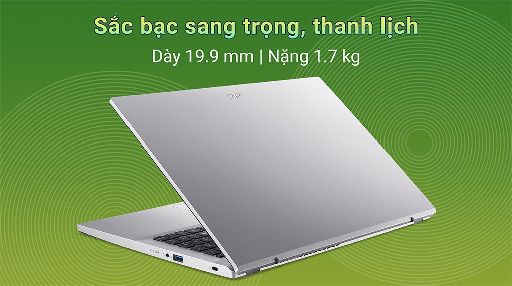 Laptop Acer Aspire 3 A315 59 314F i3 1215U/8GB/256GB/Win11 (NX.K6TSV.002)