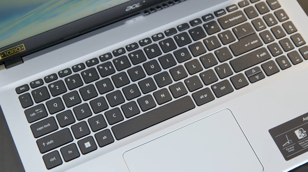 Acer Aspire 3 A315 59 314F i3 (NX.K6TSV.002) - Bàn phím và TouchPad