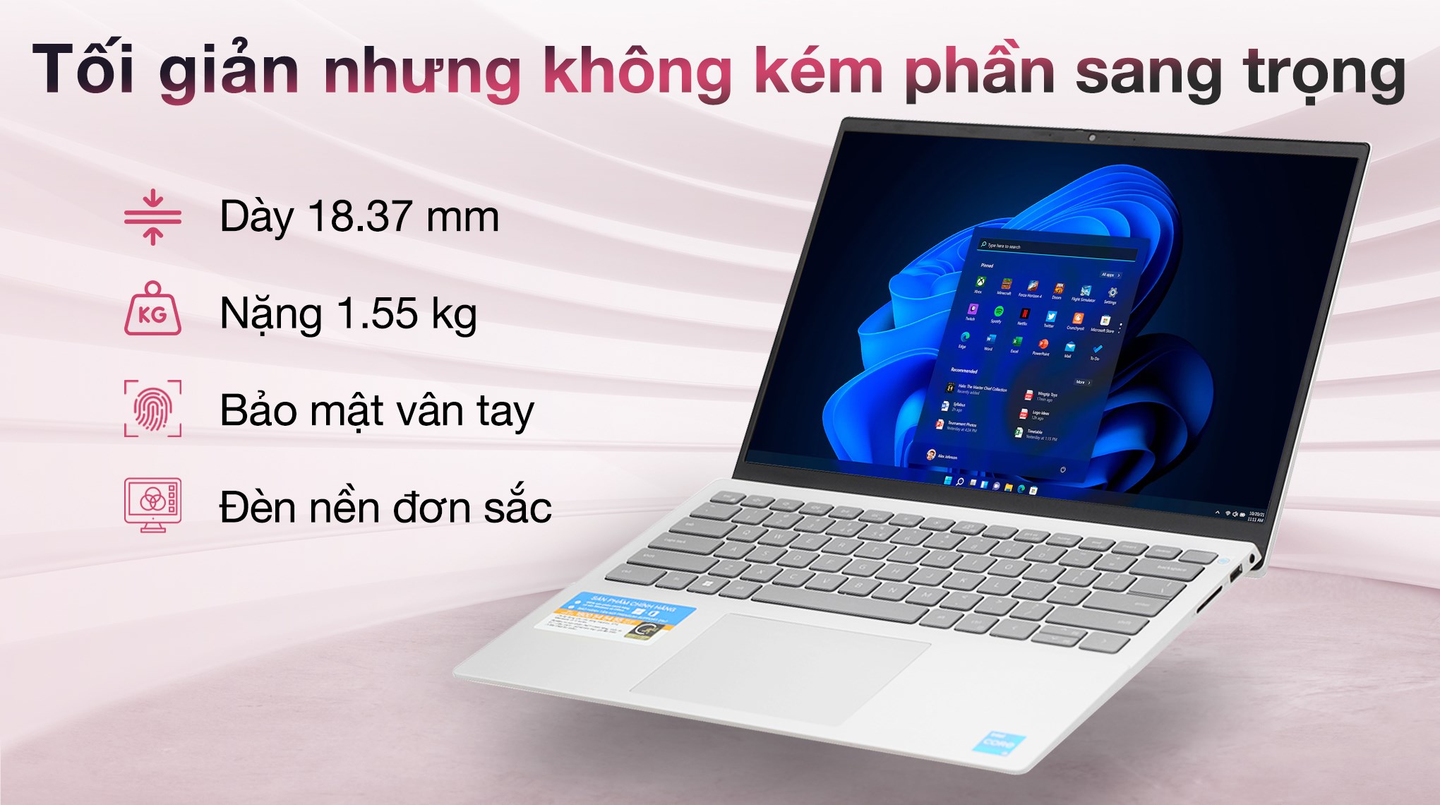 Laptop Dell Inspiron 14 5420 i5 (P157G001ASL) - Chính hãng, trả góp