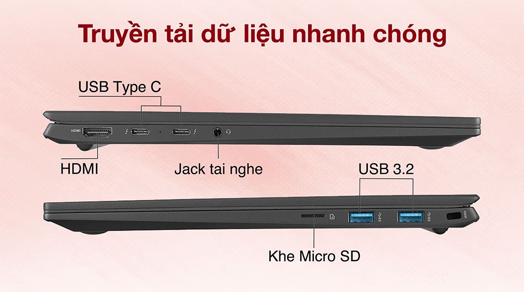LG GRAM 14: Core i3 1220P/8G/256G/14in FHD IPS/FullBox/New 100%/BH 10t Vi-vn-lg-gram-2022-i3-14z90qgaj32a5-7