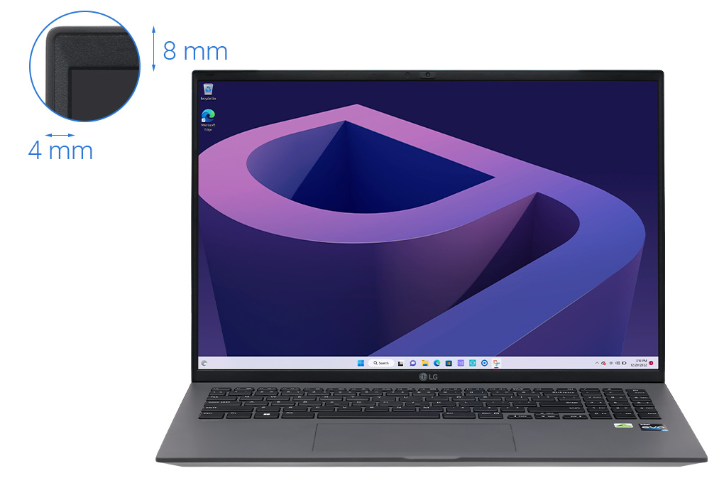 Laptop LG gram 2022 i7 1260P/16GB/512GB/Win11 (16Z90Q-G.AH76A5) - 3