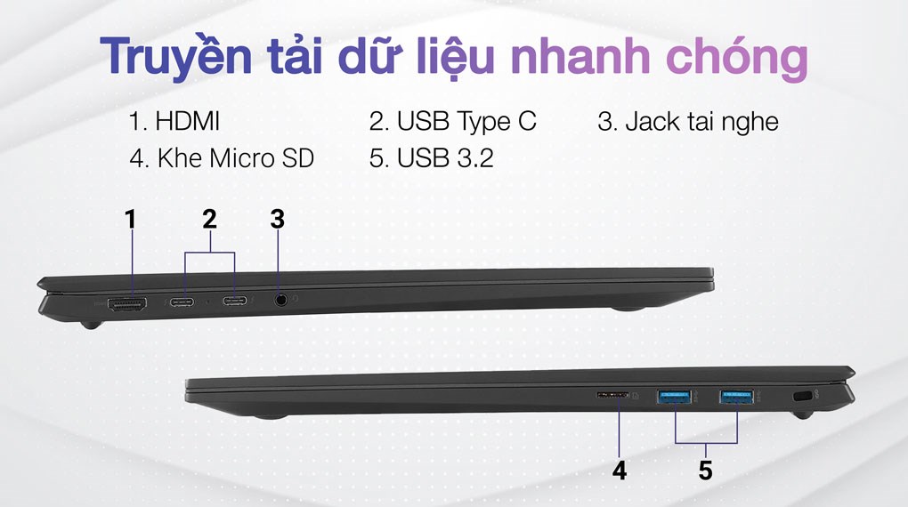 Laptop LG gram 2022 i7 1260P/16GB/1TB/Win11 (17Z90Q-G.AH78A5)