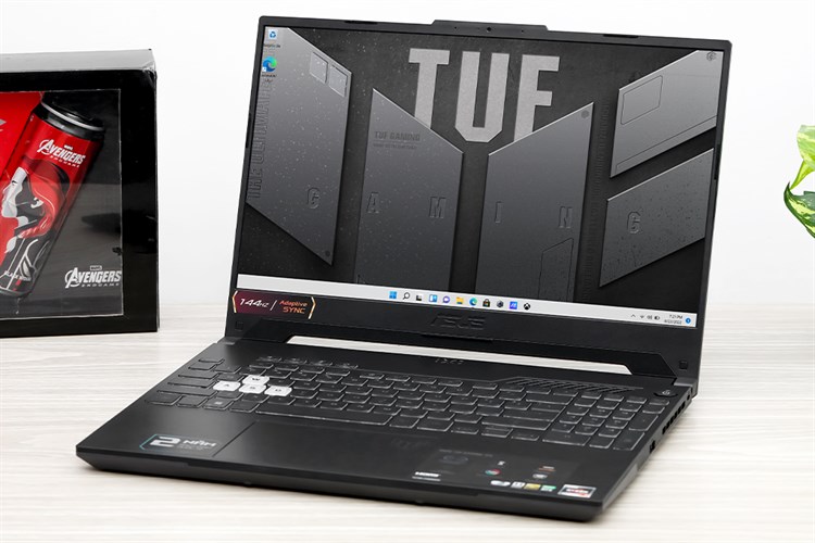 Laptop Asus TUF Gaming A15 FA507RC R7 6800H/8GB/512GB/4GB RTX3050/144Hz/Win11 (HN051W) Màu Xám