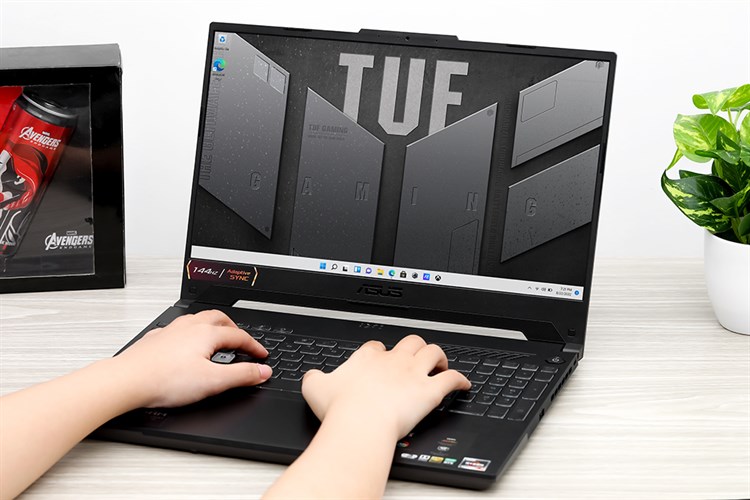 Laptop Asus TUF Gaming A15 FA507RC R7 6800H/8GB/512GB/4GB RTX3050/144Hz/Win11 (HN051W) Màu Xám