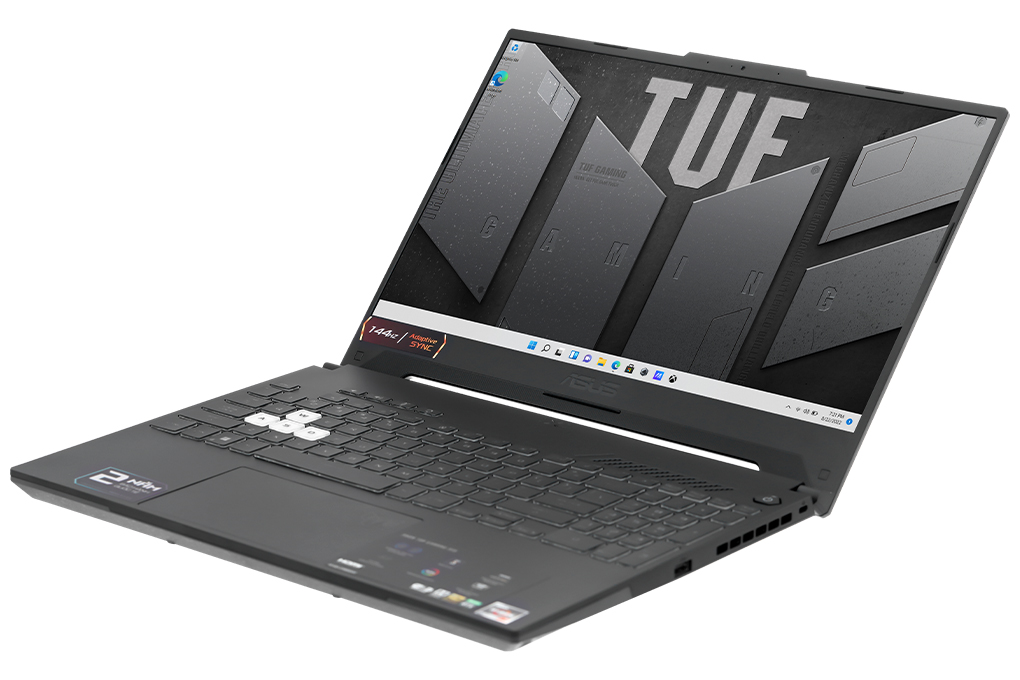 Laptop Asus TUF Gaming A15 FA507RC R7 6800H/8GB/512GB/4GB RTX3050/144Hz/Win11 (HN051W) Màu Xám