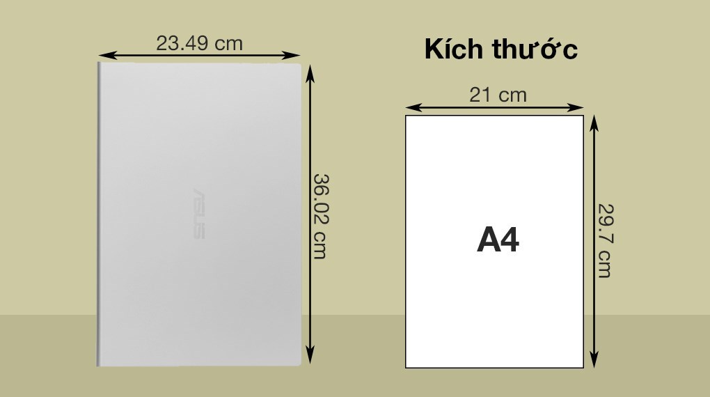 Laptop Asus VivoBook X515KA N6000/4GB/256GB/Win11 (BR109W)