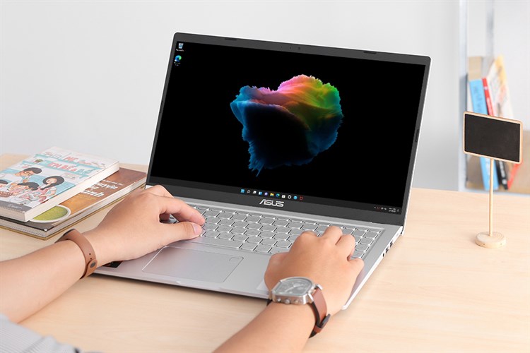 Laptop Asus VivoBook X515KA N6000/4GB/256GB/Win11 (BR109W) Màu Bạc