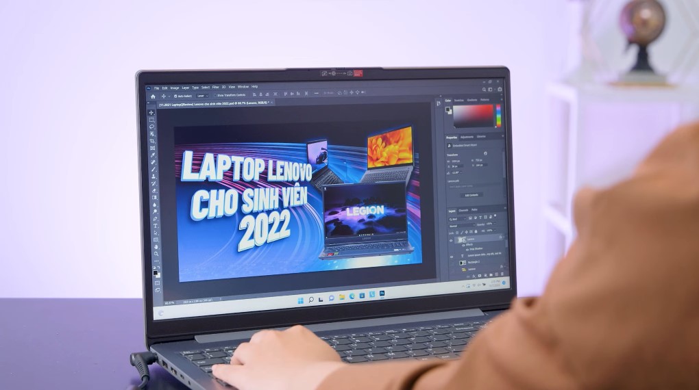 Laptop Lenovo Ideapad 3 15IAU7 i3 (82RK005LVN) - Photoshop