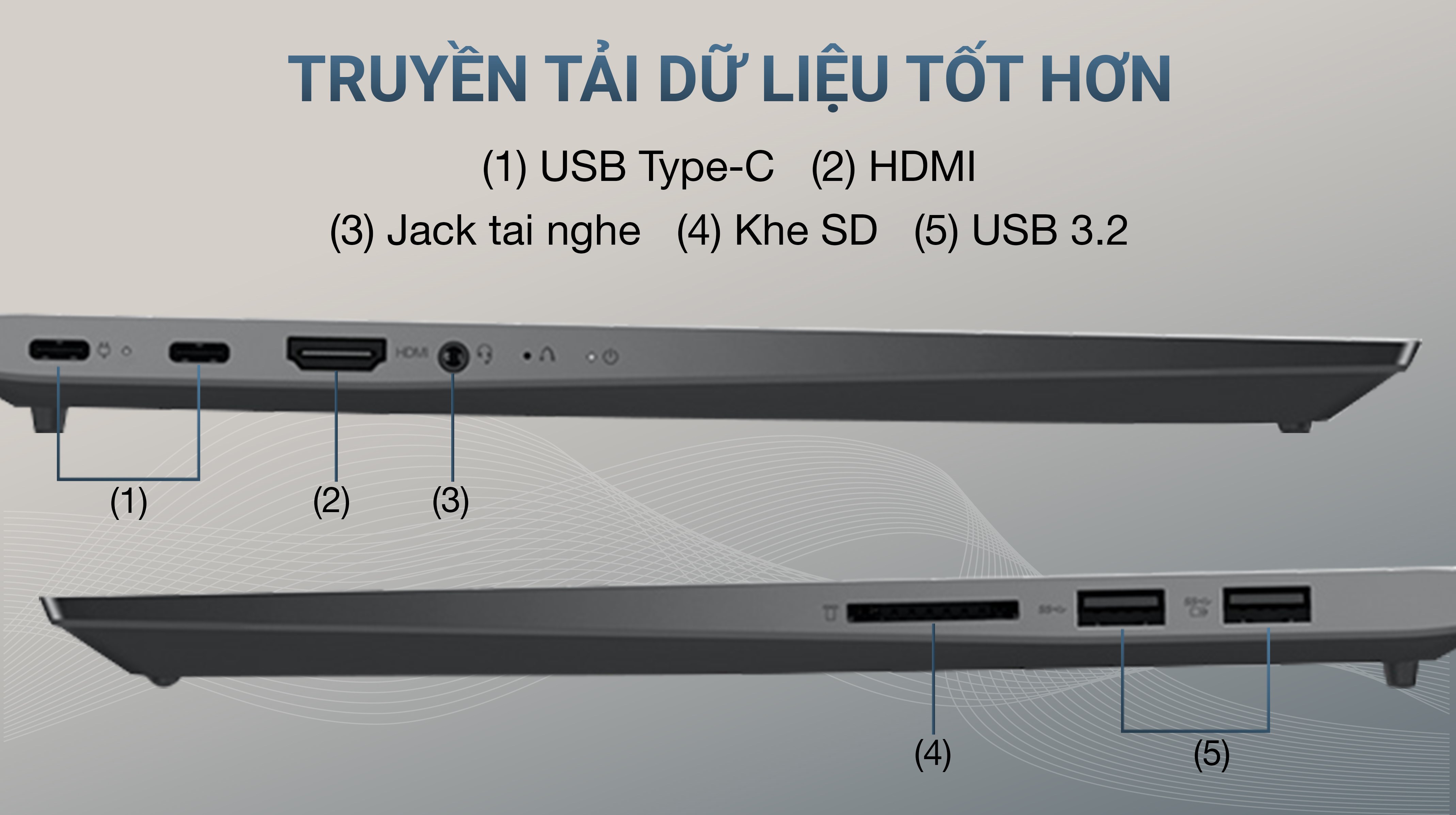 Laptop Lenovo Ideapad 5 14IAL7 i5 1235U/8GB/512GB/Win11 (82SD0060VN)