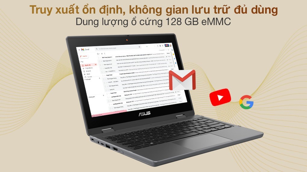 Laptop Asus BR1100FKA N6000/4GB/128GB/Touch/Win11 (BP1009W)