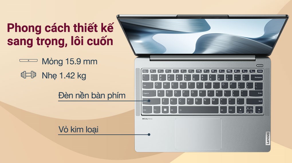 Laptop 5 (82SH000SVN) trả i5 góp Lenovo hãng, - Chính 14IAP7 Ideapad Pro