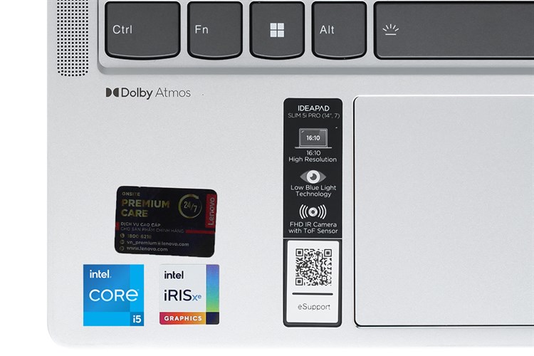 Laptop Lenovo Ideapad 5 Pro 14IAP7 i5 1240P/16GB/512GB/Win11 (82SH000SVN) Màu Xám