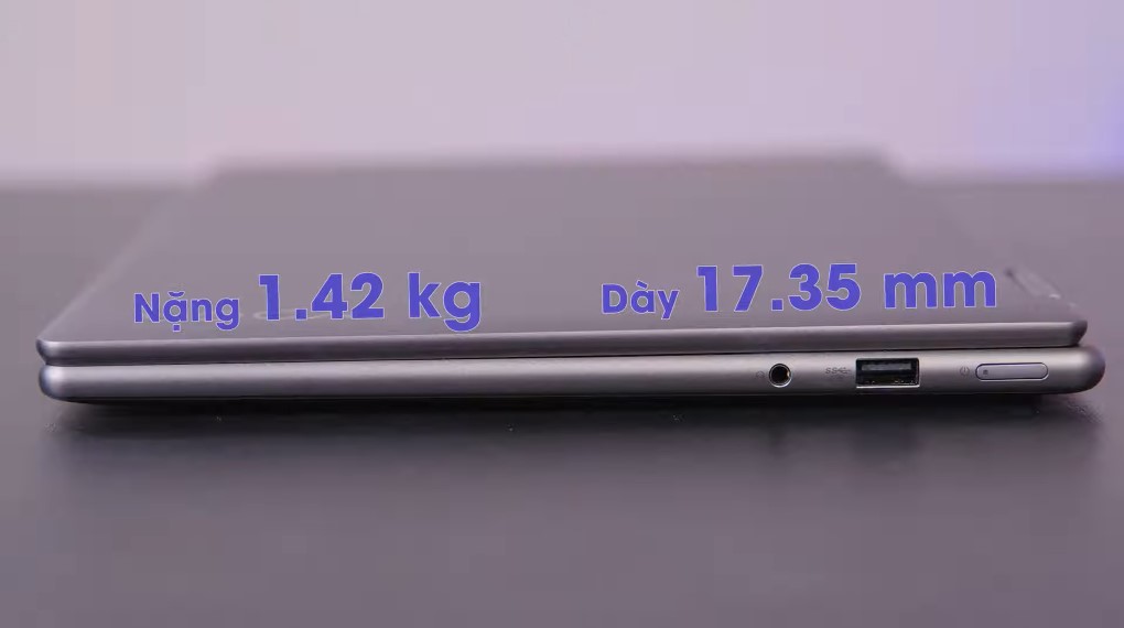 Lenovo Yoga 7 14IAL7 i7 (82QE000QVN) - Khối lượng