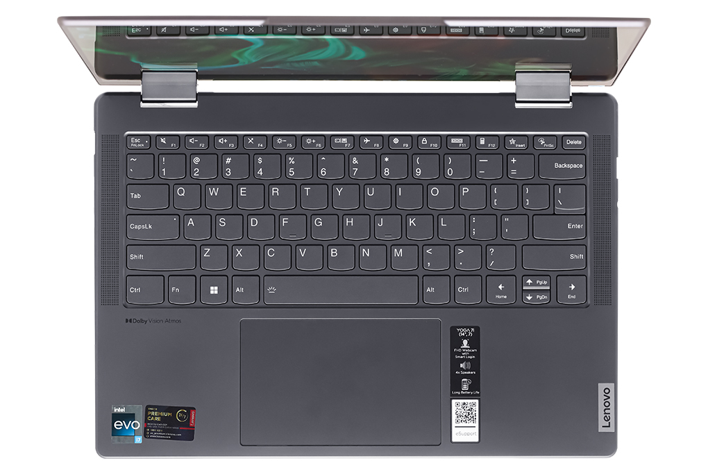 Laptop Lenovo Yoga 7 14IAL7 i7 1260P/16GB/512GB/Touch/Pen/Win11 (82QE000QVN) Màu Xám