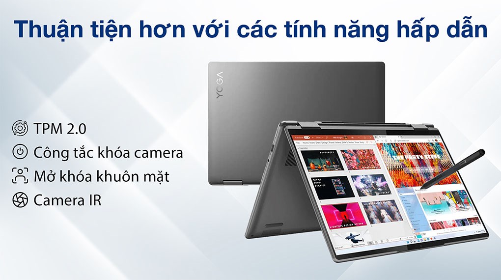 Laptop Lenovo Yoga 7 14IAL7 i5 1240P/16GB/512GB/Touch/Pen/Win11 (82QE000RVN)