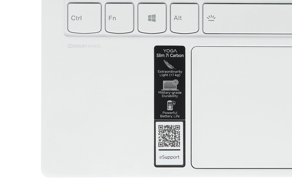 Laptop Lenovo Yoga Slim 7 Carbon 13ITL5 i7 1165G7/16GB/1TB/Win11 (82EV00AWVN) Màu Trắng