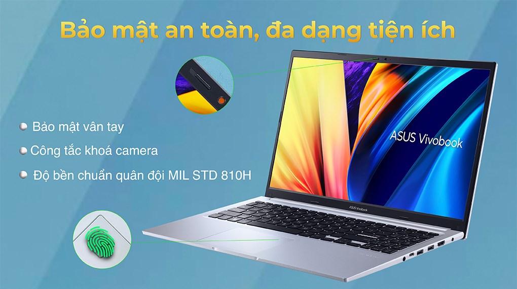 Laptop Asus Vivobook 15 X1502ZA i7 1260P/16GB/512GB/Win11 (EJ582W)