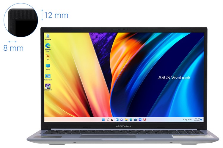 Laptop Asus Vivobook 15 X1502ZA i7 1260P/16GB/512GB/Win11 (EJ582W) Màu Bạc