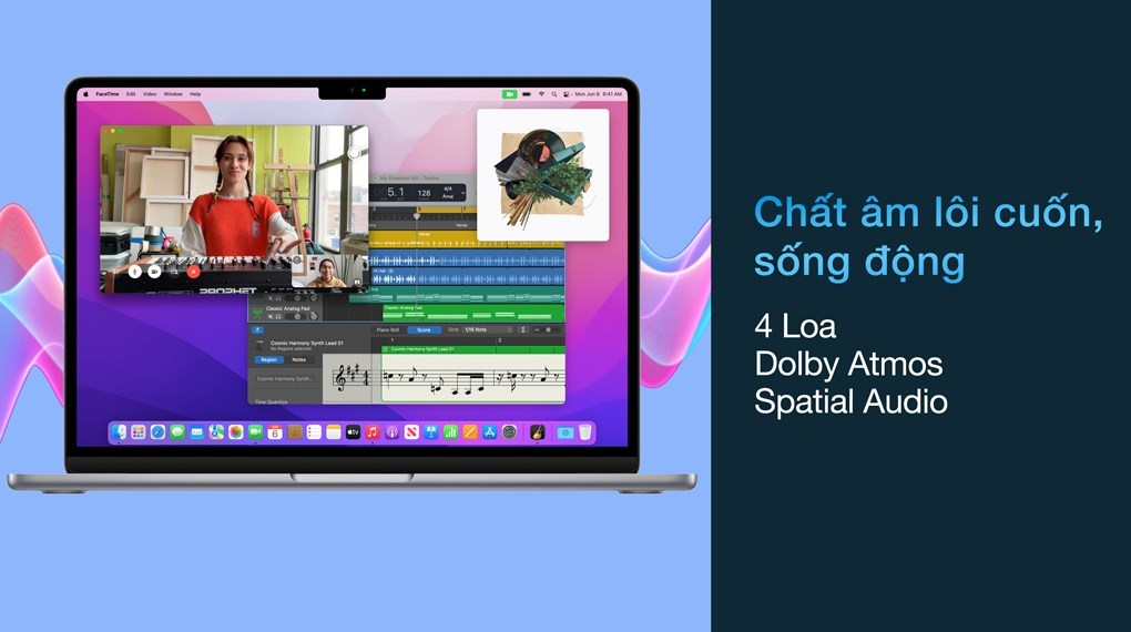 Laptop MacBook Air 13 inch M2 16GB/512GB/10GPU