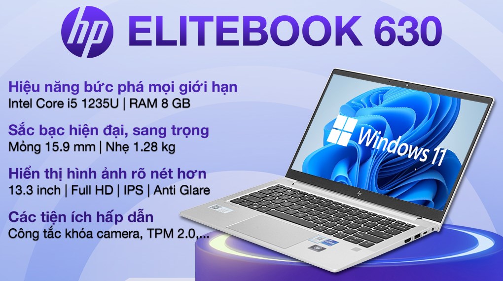HP Elitebook 630 G9 i5 1235U (6M143PA)