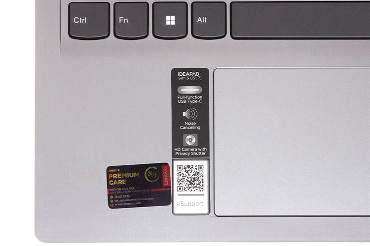 Laptop Lenovo Ideapad 3 15IAU7 i5 1235U/8GB/512GB/Win11 (82RK001PVN) Màu Xám